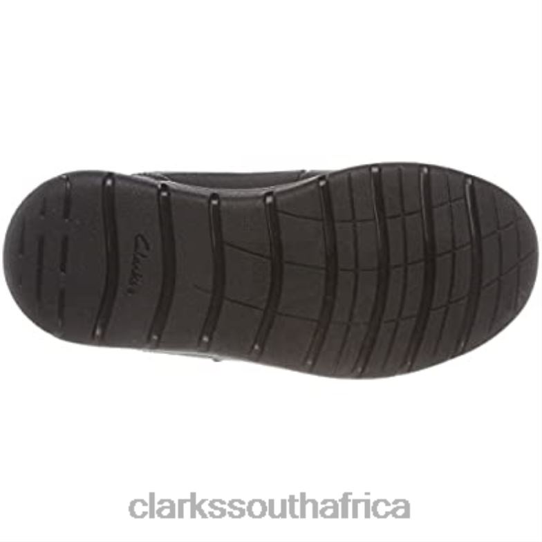 Boys' Venture Walk Derbys Child Clarks Black 840401799 Kids Clarks Black Leather