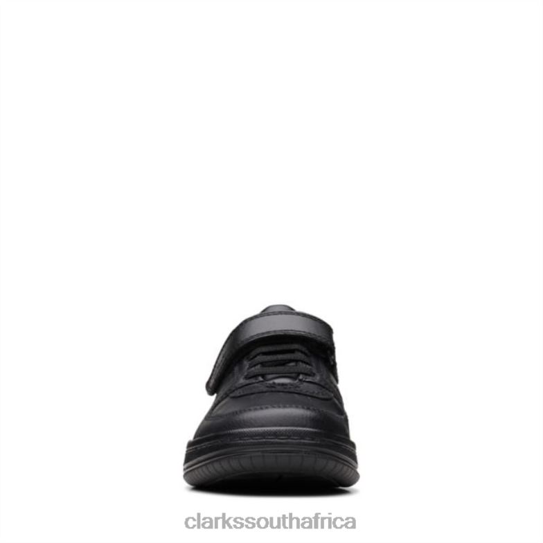 Clarks Black Leather Fawn Lay Kid Black Leather 840405953 Kids Clarks Black Leather