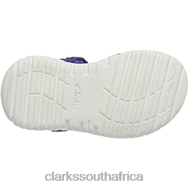 Boy's Surfing Tide T Sandal Navy Combi Clarks 840401774 Kids Clarks Navy Combi