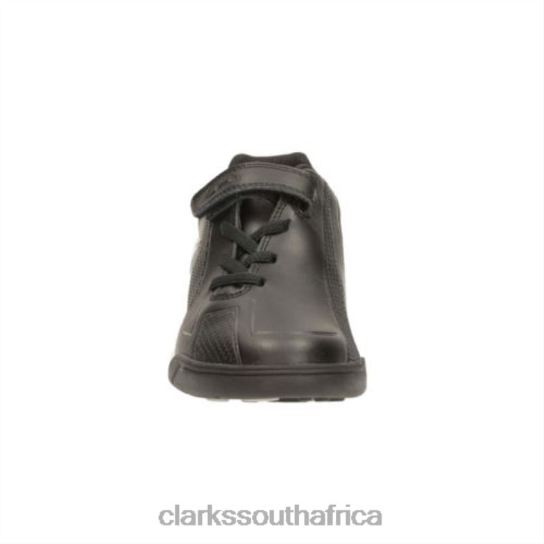 Black Award Leap Jnr F Fit Clarks 840404924 Kids Clarks Black