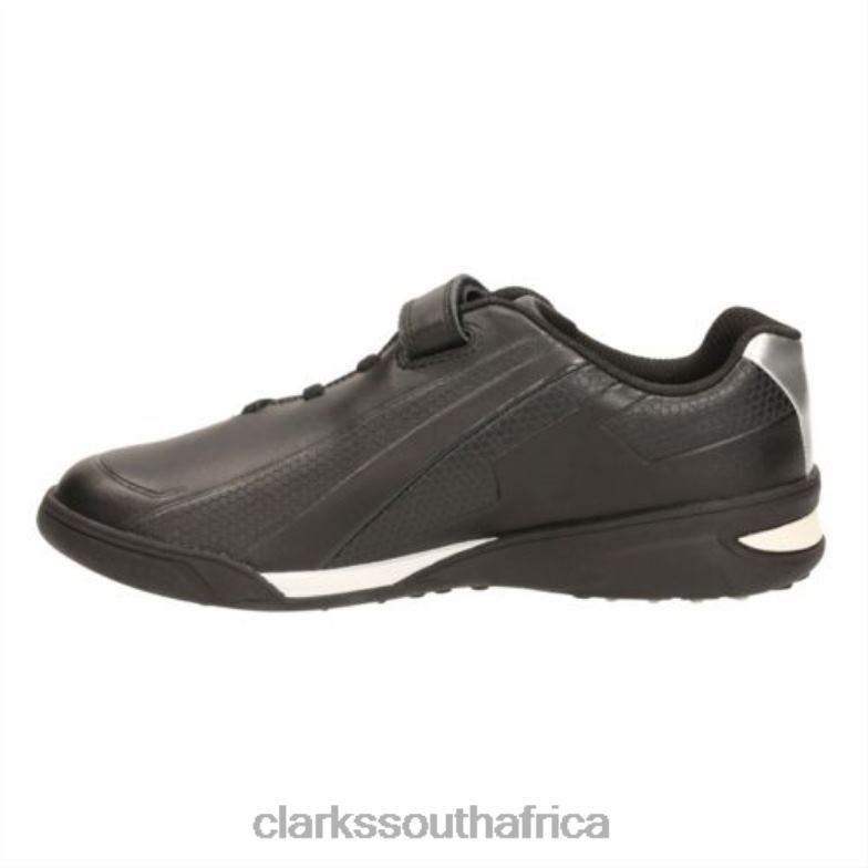 Black Award Leap Jnr F Fit Clarks 840404924 Kids Clarks Black