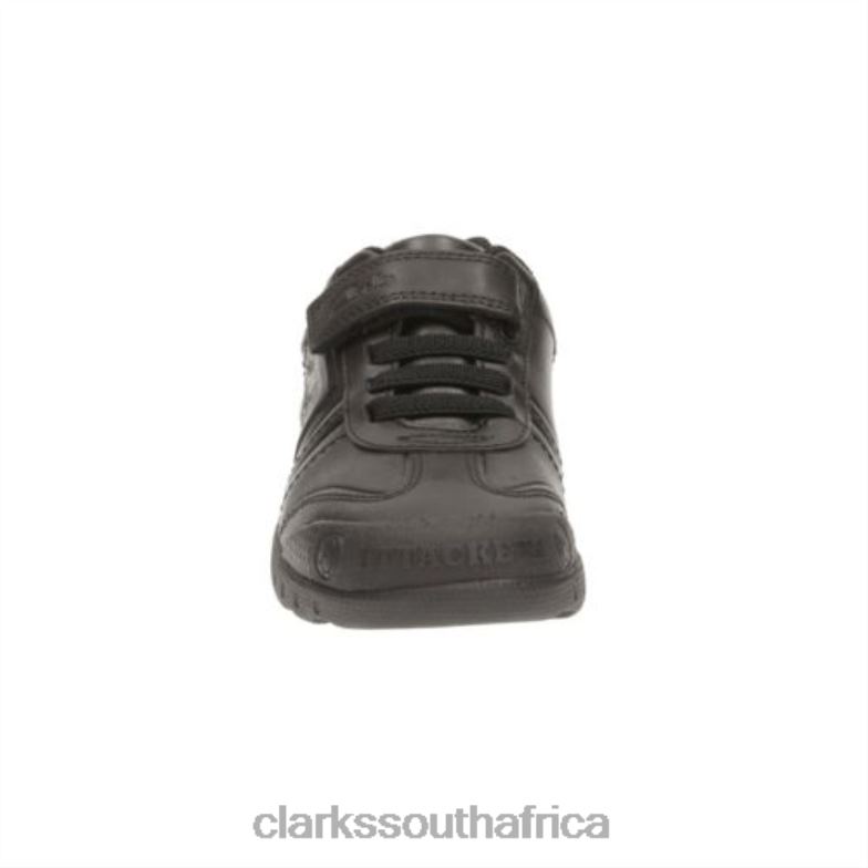 Black Clarks Leaderplay Inf G Fit 840404915 Kids Clarks Black