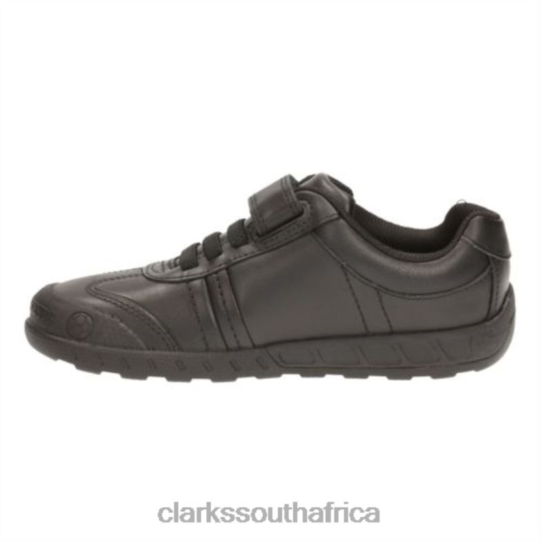 Black Clarks Leaderplay Inf G Fit 840404915 Kids Clarks Black