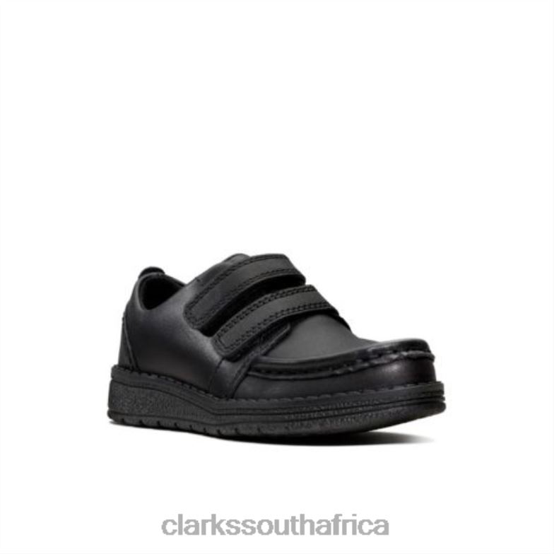 Black Clarks Mendip Bright Inf G Fit 840404891 Kids Clarks Black