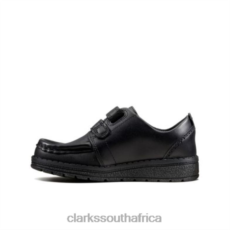 Black Clarks Mendip Bright Inf G Fit 840404891 Kids Clarks Black