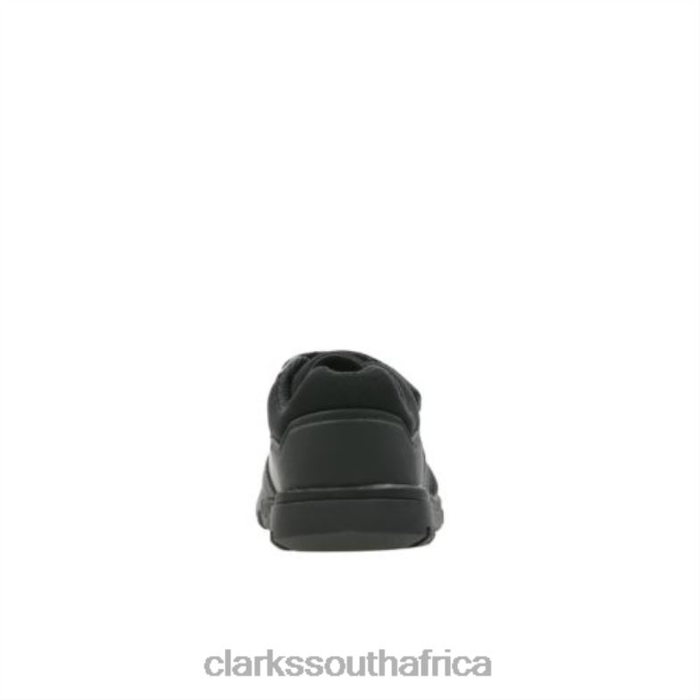 Blake Street Inf G Fit Black Leather Clarks 840404878 Kids Clarks Black Leather