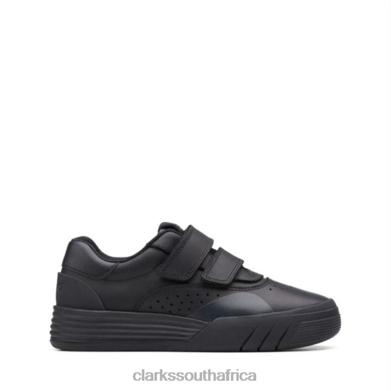Cica Go Kid Black Leather Black Leather Clarks 840405950 Kids Clarks Black Leather
