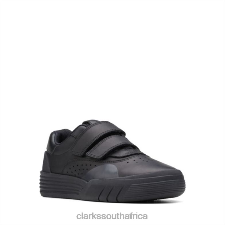 Cica Go Kid Black Leather Black Leather Clarks 840405950 Kids Clarks Black Leather