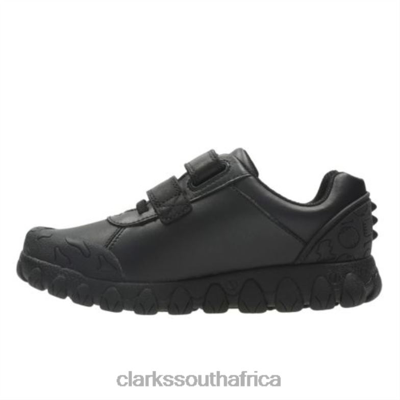 Clarks Black Tyrex Ride Inf E Fit 840404897 Kids Clarks Black