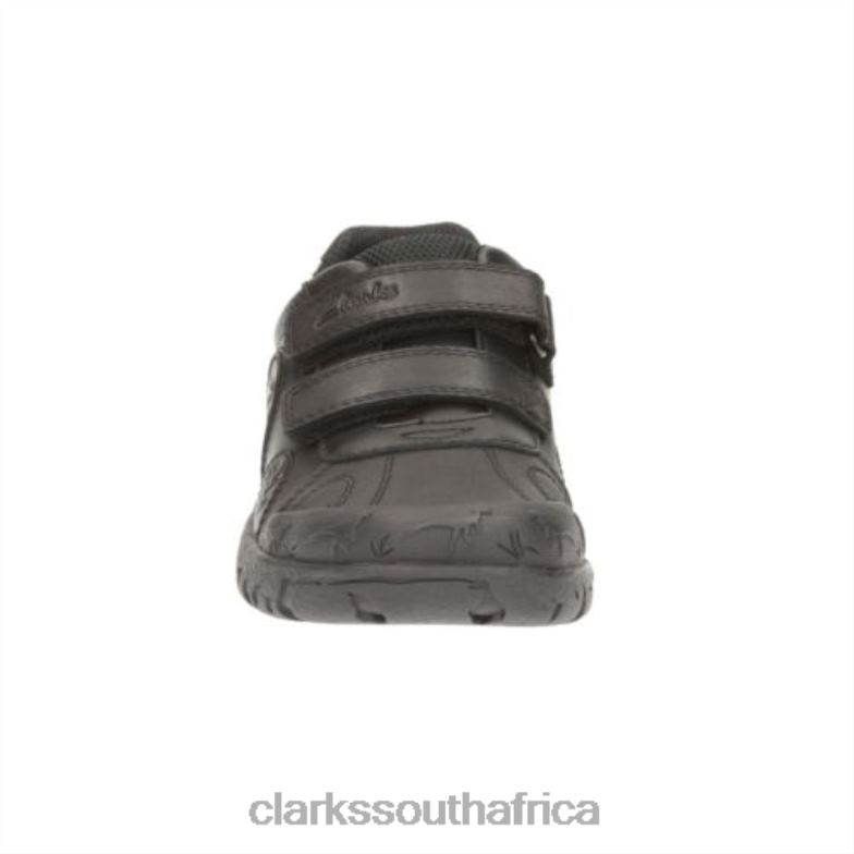 Clarks Bronto Step Inf E Fit Black 840404914 Kids Clarks Black