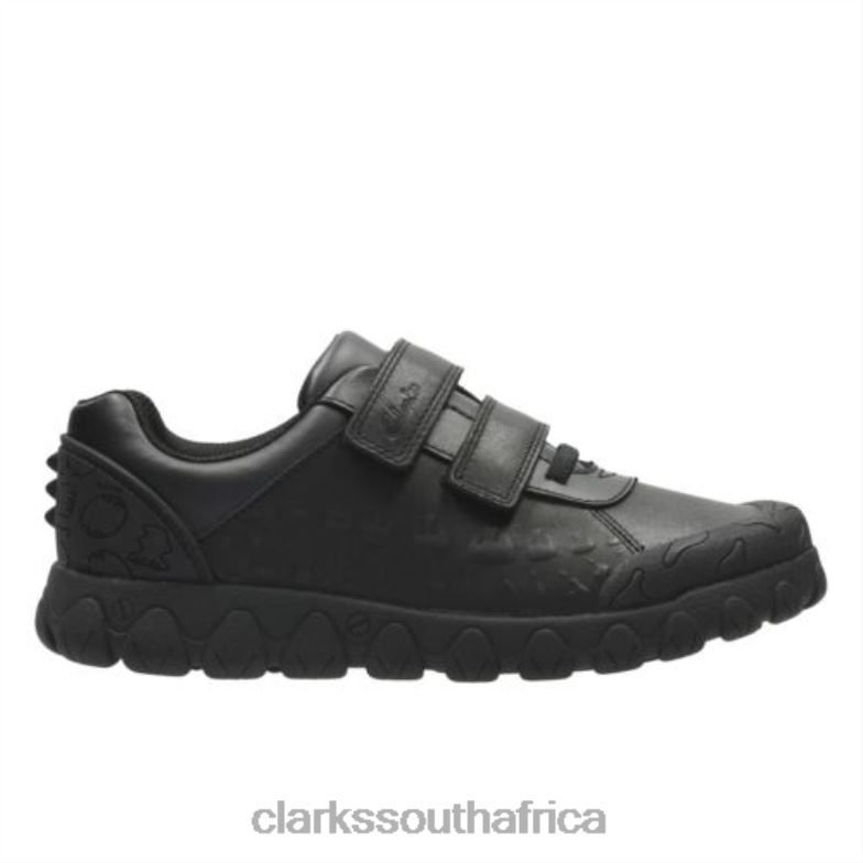 Clarks Tyrex Ride Inf F Fit Black 840404898 Kids Clarks Black