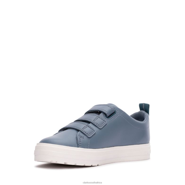Nova Early K Clarks Blue Combi 840403821 Kids Clarks Blue Combi