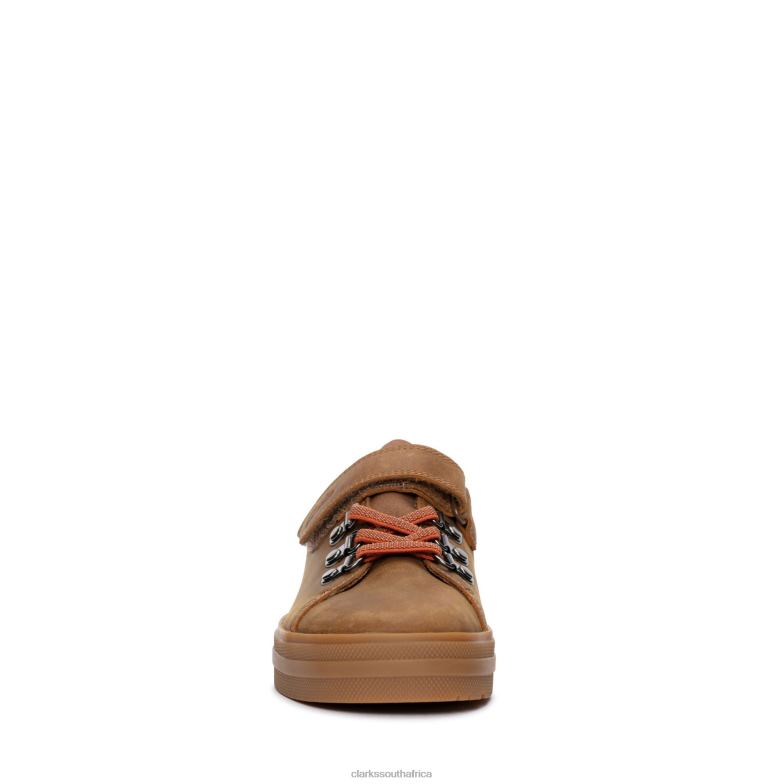Tan Clarks Nova Bar K 840403816 Kids Clarks Tan