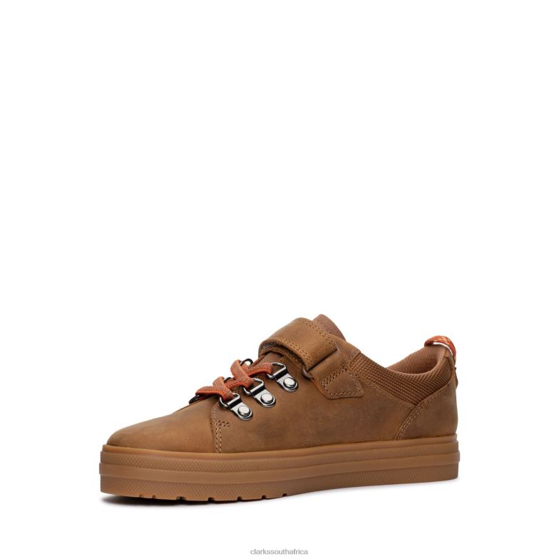 Tan Clarks Nova Bar K 840403816 Kids Clarks Tan