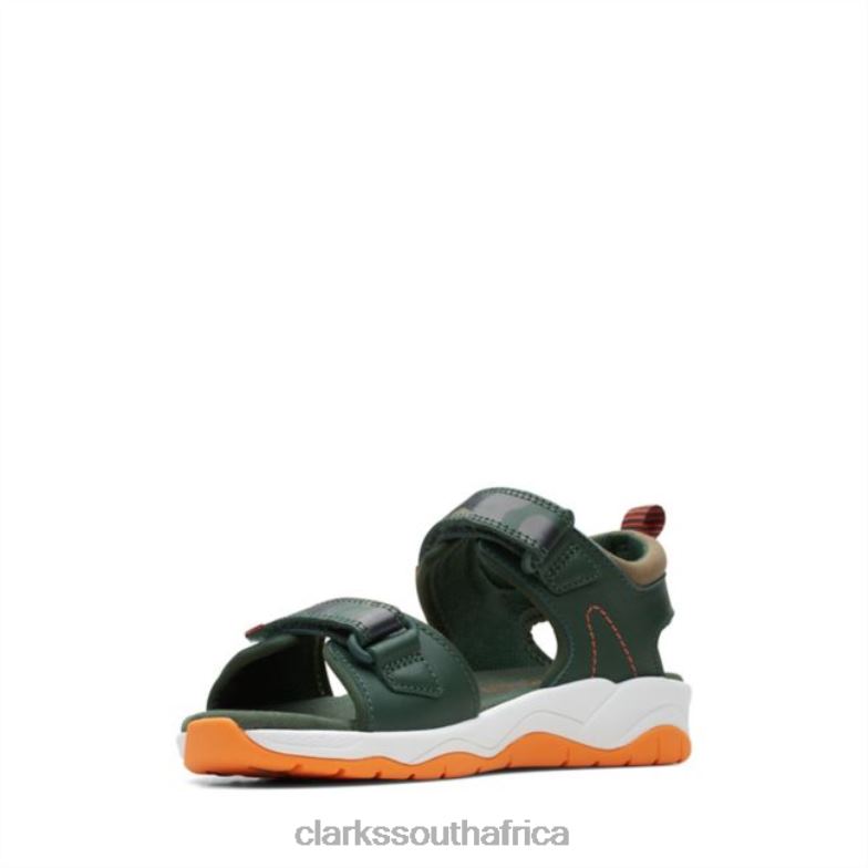 Khaki Combi Clarks C Lowder Print Older Khaki Combi 840406888 Kids Clarks Khaki Combi