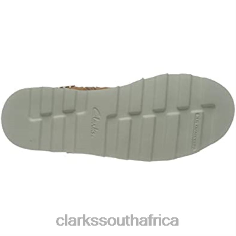 Clarks Girl's Crown Piper K Slouch Boots Tan Suede 840402122 Kids Clarks Tan Suede