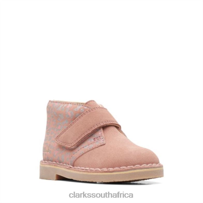 Desert Boot 2 Toddler Light Pink Combination Light Pink Combination Clarks 840406870 Kids Clarks Light Pink Combination