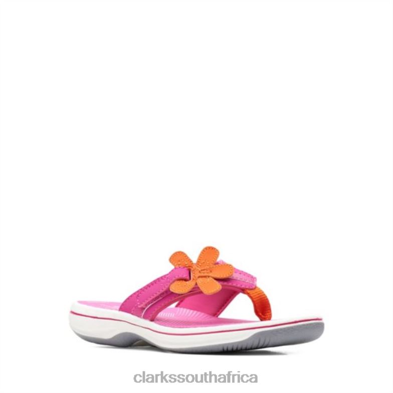 Pink Clarks Brinkley Arla K Pink 840406848 Kids Clarks Pink