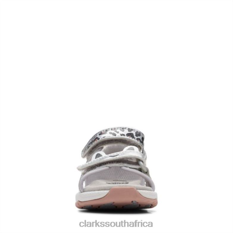 C Lowder Print Toddler Silver Clarks Silver 840406861 Kids Clarks Silver