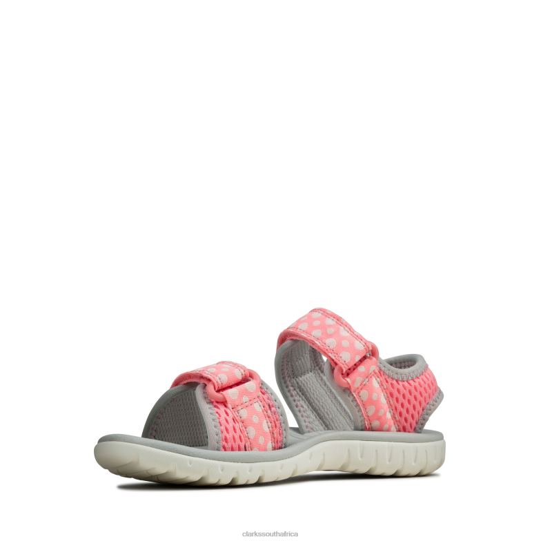 Pink Clarks Surfing Tide K 840403795 Kids Clarks Pink