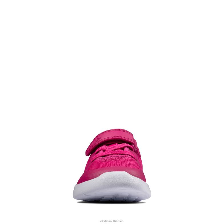 Ath Flux T Clarks Raspberry 840403791 Kids Clarks Raspberry