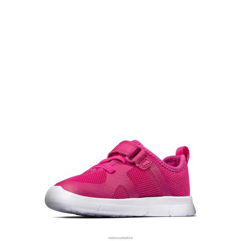 Ath Flux T Clarks Raspberry 840403791 Kids Clarks Raspberry