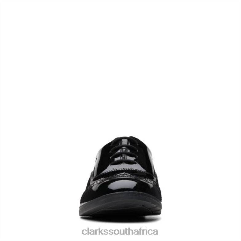 Aubrie Tap Youth Black Patent Black Patent Clarks 840405806 Kids Clarks Black Patent