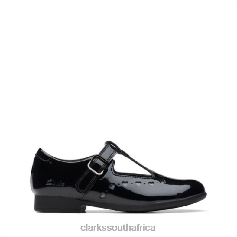 Clarks Black Patent Scala Dress Kid Black Patent 840405825 Kids Clarks Black Patent