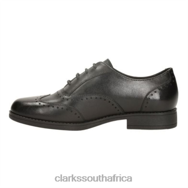 Clarks Black Sami Fizz Jnr E Fit 840404673 Kids Clarks Black