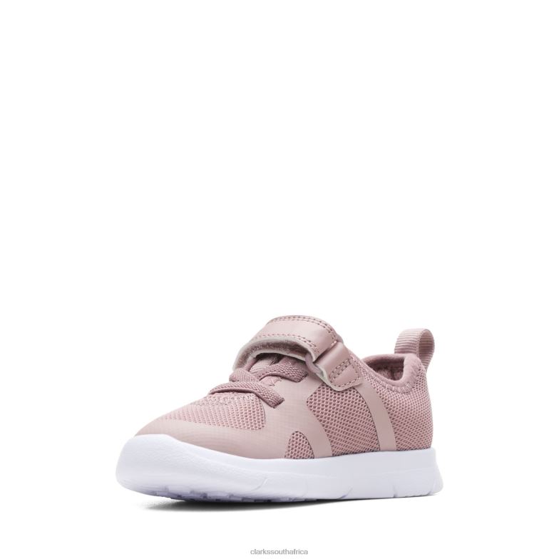 Ath Flux T Clarks Pink 840403781 Kids Clarks Pink