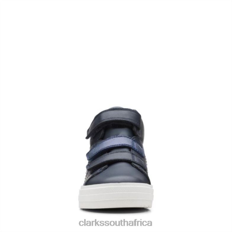 Dark Blue Leather Nova Fun Kid Dark Blue Leather Clarks 840405732 Kids Clarks Dark Blue Leather