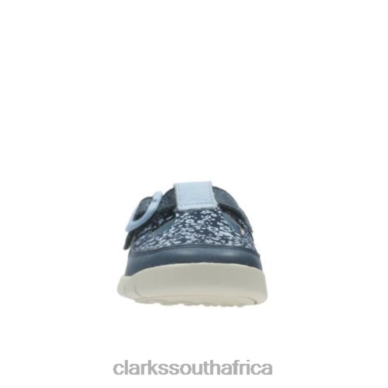 Navy Crazy Tale Fst G Fit Clarks 840404620 Kids Clarks Navy