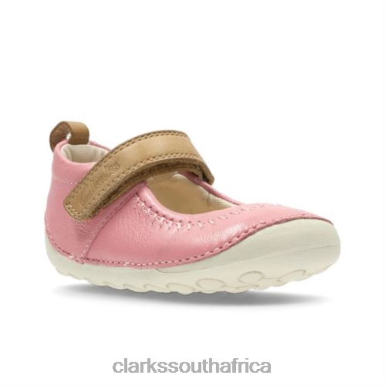 Pink Clarks Little Atlas Fst G Fit 840404624 Kids Clarks Pink