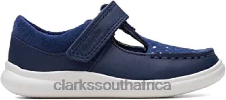 Crest Moc Toddler Leather Shoes In Clarks 84040900 Kids Clarks