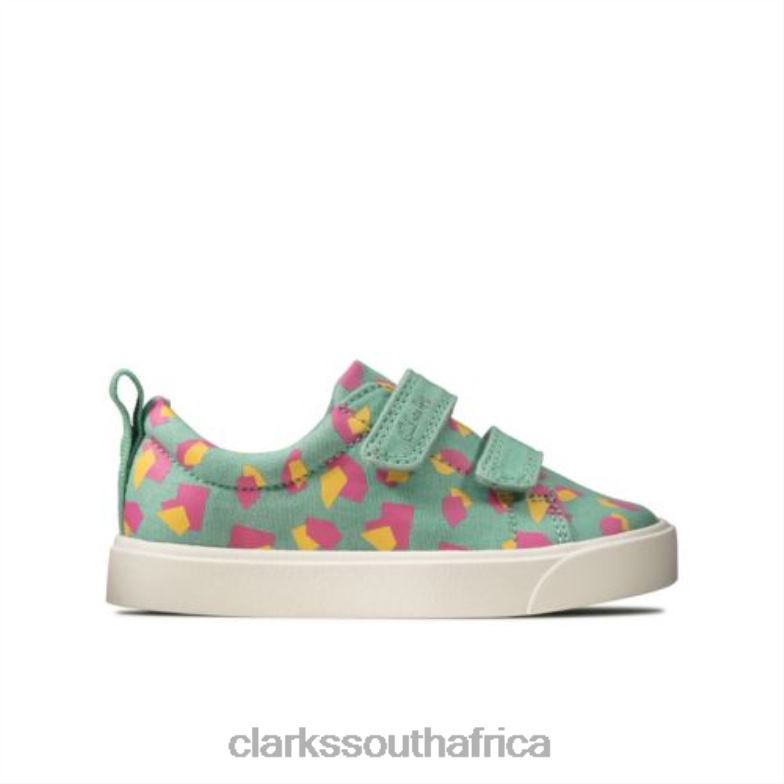 City Bright Inf G Fit Clarks Sage Combi 840404591 Kids Clarks Sage Combi