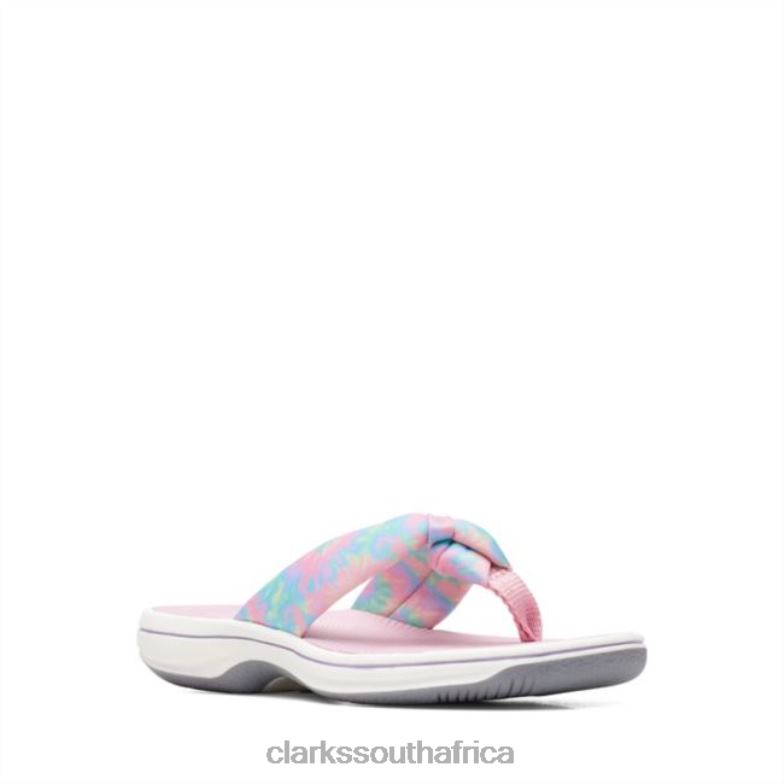 Clarks Brinkleytye K Multicolour Multicolour 840406850 Kids Clarks Multicolour