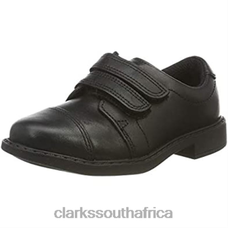 Black Clarks Scala Skye T Loafers 84040904 Kids Clarks