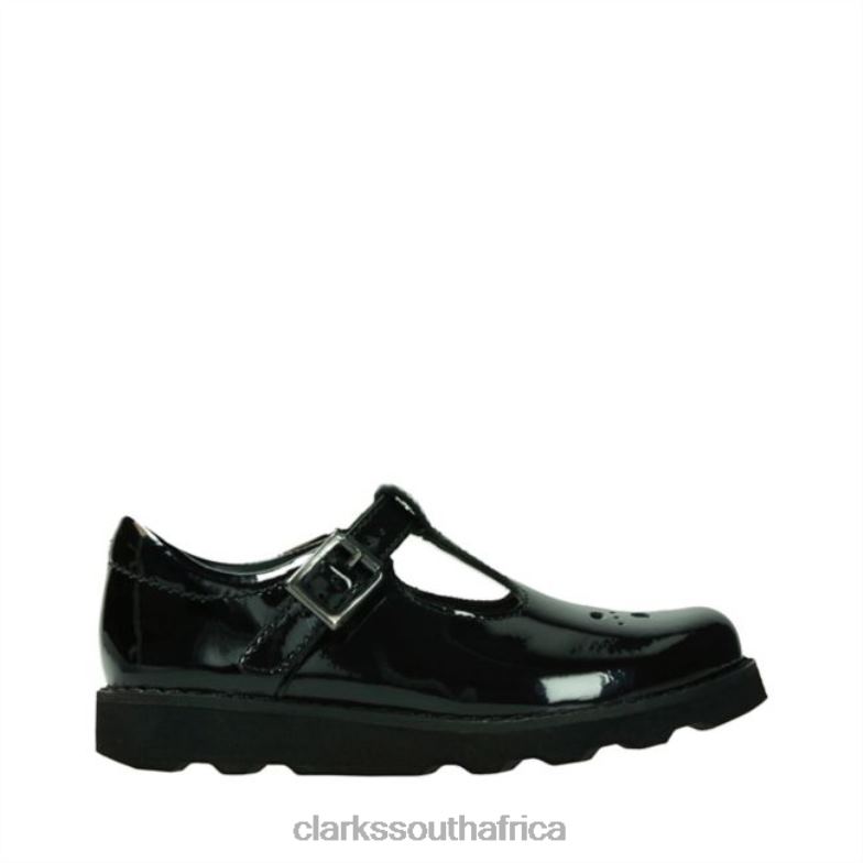 Black Patent Crown Wish Kid Black Patent Clarks 840405892 Kids Clarks Black Patent