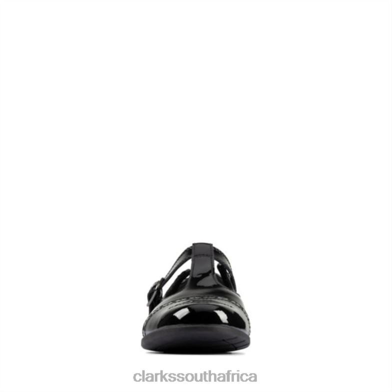 Clarks Black Patent Scala Hope Youth Black Patent 840405881 Kids Clarks Black Patent