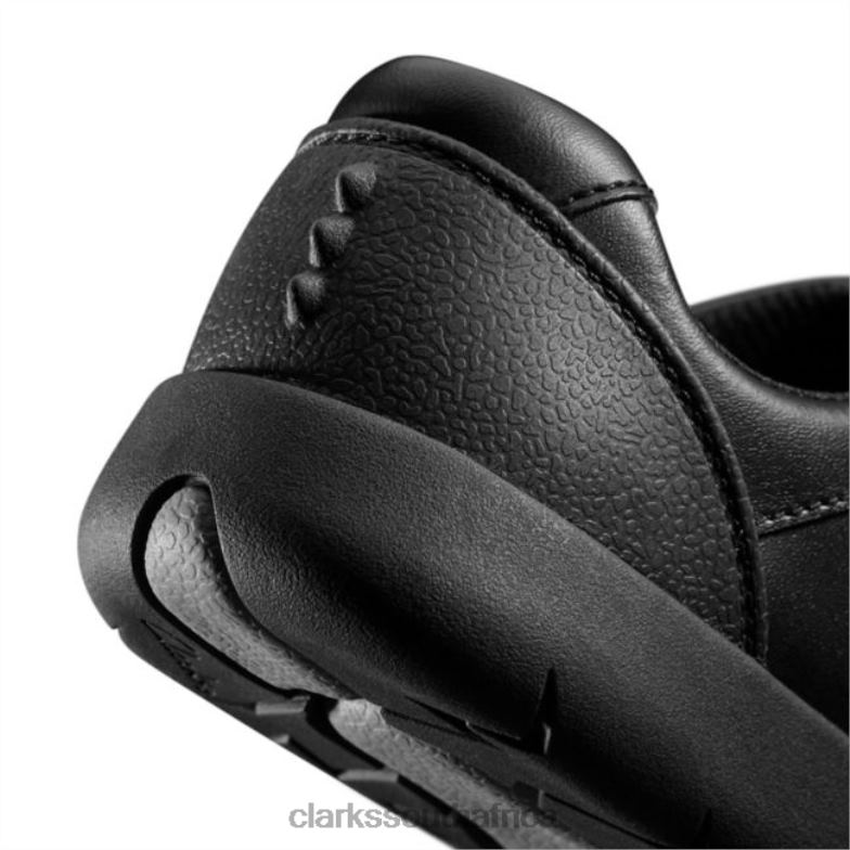 Rex Pace Toddler Black Leather Black Leather Clarks 840405862 Kids Clarks Black Leather