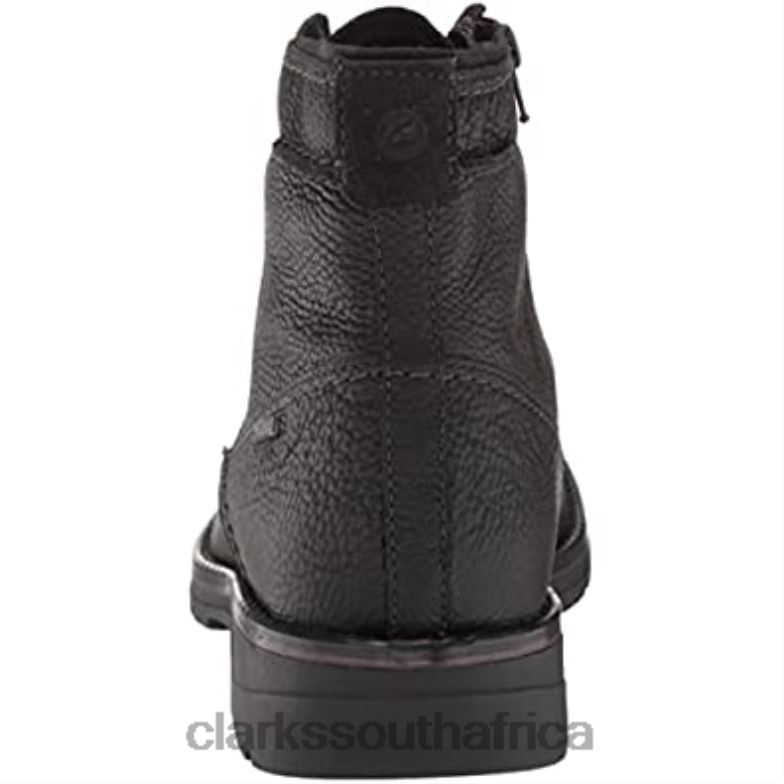 Black Clarks Men's Morris High Waterproof Ankle Boot 840401355 Men Clarks Black