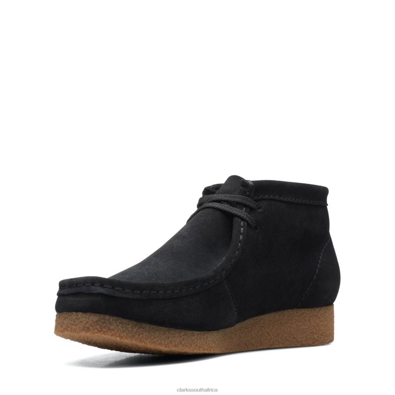 Black Suede Shacre Boot Clarks 840403628 Men Clarks Black Suede