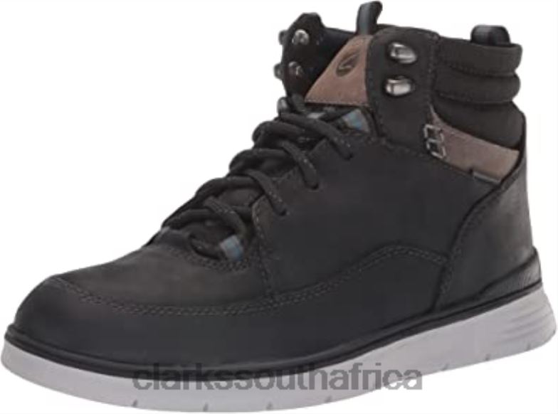 Men's Braxhiker Waterproof Ankle Boot Black Leather Clarks 840402750 Men Clarks Black Leather