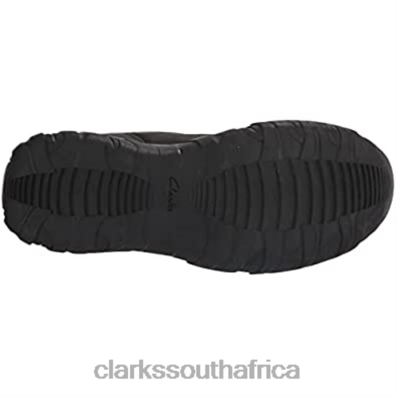 Men's Grove Zip Waterproof Ankle Boot Clarks Black Leather 840401583 Men Clarks Black Leather