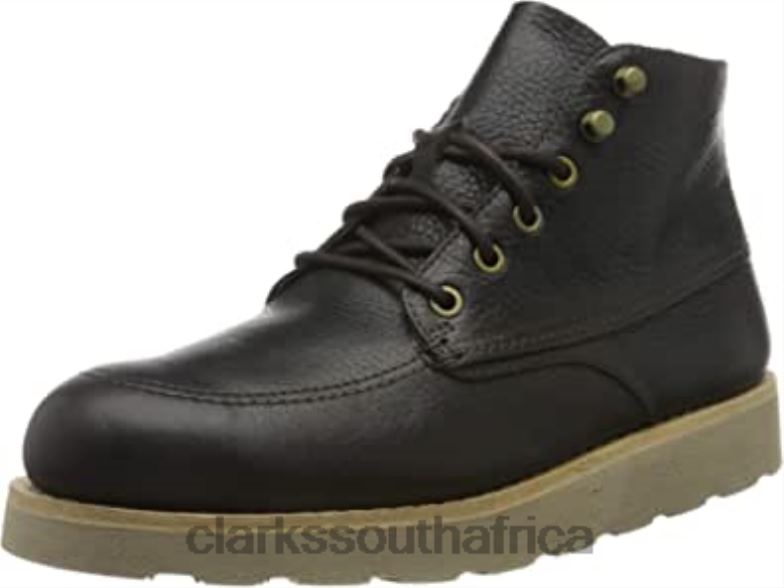 Clarks Men's Trace Quest Biker Boots Brown Dark Brown Lea Dark Brown Lea 840401298 Men Clarks Brown Dark Brown Lea Dark Brown Lea