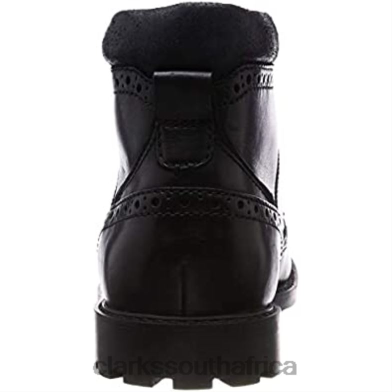 Men's Curington Rise Chelsea Boots Clarks Black 840401221 Men Clarks Black Blk Smooth Lea