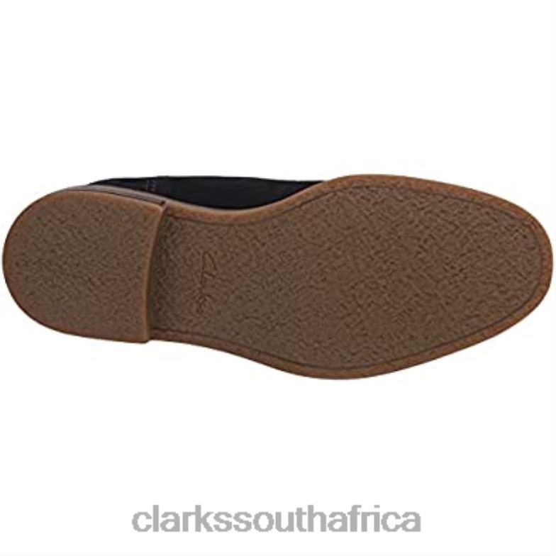 Men's Jaxen Chelsea Boot Clarks Navy Suede 840401461 Men Clarks Navy Suede