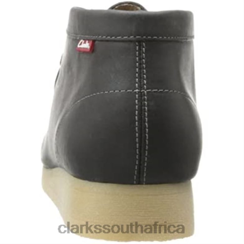 Clarks Navy Nubuck Men's Stinson Hi Chukka Boot 840401225 Men Clarks Navy Nubuck