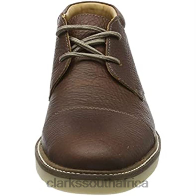Brown Tan Tumbled Men's Grandtop Classic Boots Clarks 840401748 Men Clarks Brown Tan Tumbled