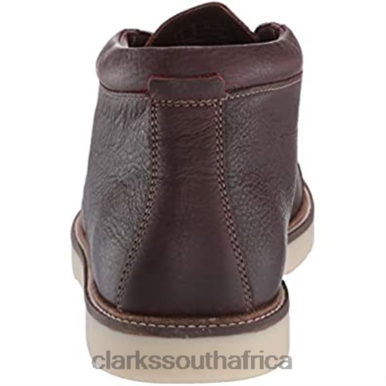 Men's Grandtop Classic Boots Clarks Dark Brown Tumbled Leather 840402479 Men Clarks Dark Brown Tumbled Leather